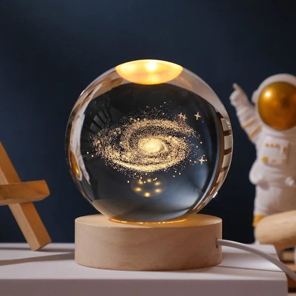 Galaxy Crystal Ball Lamp