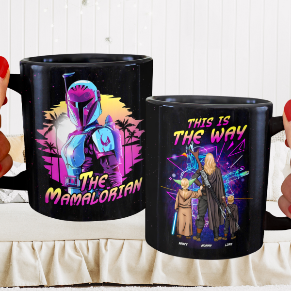 Galaxy Mom Coffee Mug - Personalized Gift For Mom 02QHPU260325HHHG