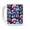 Gamer Witch Pattern Coffee Mug