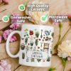 Gardening Is My Therapy Coffee Mug Funny Plant Lover Gift for Gardener Mom Wife