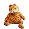 Garfield Plush Toy - Adorable Fat Cat Doll for Kids' Birthday Gifts