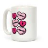 Gaslight Gatekeep Girlboss Candy Hearts Parody Coffee Mug