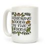 Gathering Goods In The Woods Coffee Mug