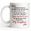 Gave My Heart To You, You Are My Soulmate, With Hearts - Personalized Custom Coffee Mug - CPL1220_MG