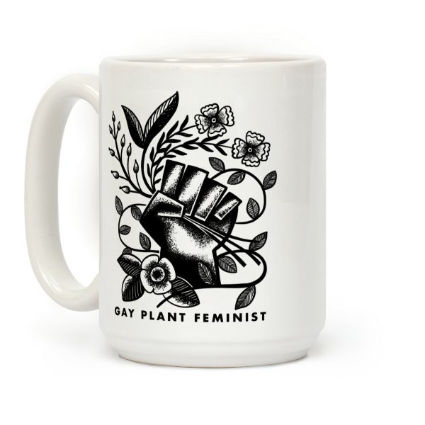 Gay Plant Feminist Coffee Mug