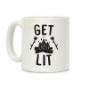 Get Lit - Campfire (CMYK) Coffee Mug