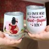 Get Over Here And Eat My Heart - Shaped Box, Personalized Couple Tumbler, Gift For Couple