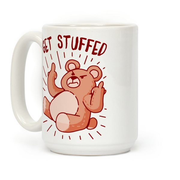 Get Stuffed Teddy Bear Coffee Mug