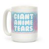 Giant Anime Tears Coffee Mug