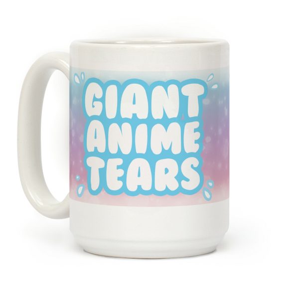 Giant Anime Tears Coffee Mug
