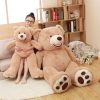 Giant Bear Plush Skin 100-260cm Soft Unstuffed Teddy for Kids and Teens