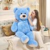 Giant Blue Teddy Bear Plush 130cm