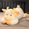 Giant Colorful Highland Cow Plush Toy - Jumbo Soft Body Pillow for Kids