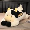 Giant Colorful Highland Cow Plush Toy - Jumbo Soft Body Pillow for Kids