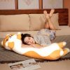 Giant Long Shiba Inu Plush Pillow