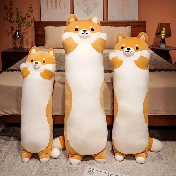 Giant Long Shiba Inu Plush Pillow