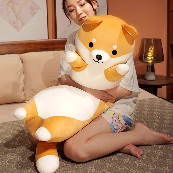 Giant Long Shiba Inu Plush Pillow