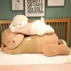 Giant Lying Dog Plush Pillow 80cm 100cm