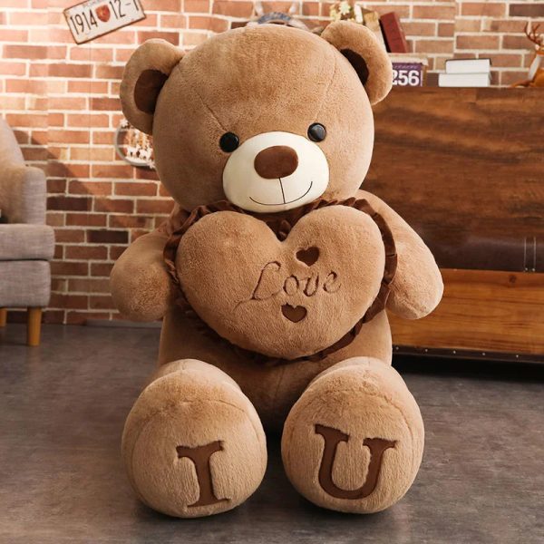 Giant Pink Teddy Bear Plush 80cm or 100cm