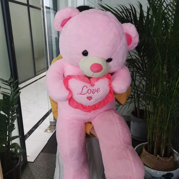 Giant Pink Teddy Bear Plush 80cm or 100cm