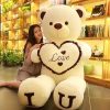 Giant Pink Teddy Bear Plush Pillow