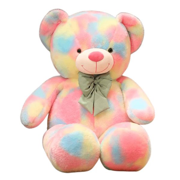 Giant Plush American Bear - Soft, Colorful Stuffed Toy for Kids & Lovers