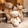 Giant Plush American Bear - Soft Teddy for Valentine's & Birthdays