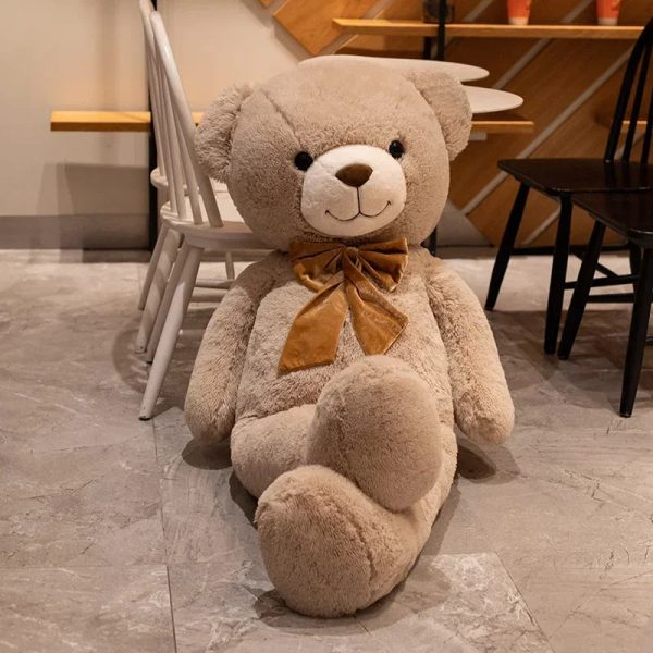 Giant Plush American Bear - Soft Teddy for Valentine's & Birthdays