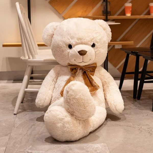 Giant Plush American Bear - Soft Teddy for Valentine's & Birthdays