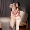 Giant Plush Rabbit Pillow - Soft, Long, Perfect for Kids' Birthdays!