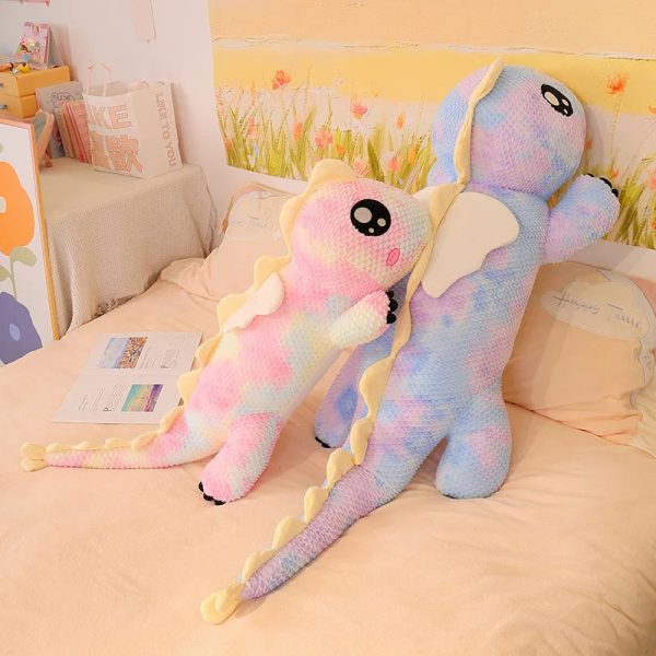 Giant Plush Unicorn Dinosaur Hug Pillow Soft Stuffed Toy