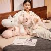 Giant Plush Unicorn Dinosaur Hug Pillow Soft Stuffed Toy