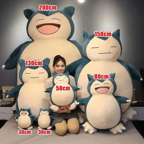 Giant Snorlax Plush Shell Pillow Cover 150cm 200cm