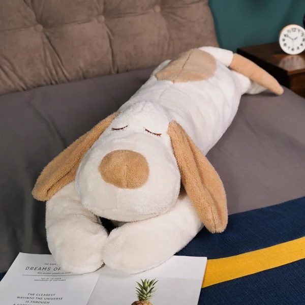 Giant Soft Plush Dog Pillow - High-Quality Stuffed Animal for Kids & Home Decor