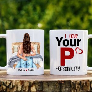 Gift For Couple Funny Mug, Personalized Couple Naughty Mug