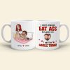 Gift For Couple, Personalized Mug, Naughty Couple Mug. Couple Gift