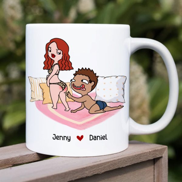 Gift For Couple, Personalized Mug, Naughty Couple Mug. Couple Gift