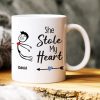 Gift For Couple, Personalized Mug, Stick Couple Coffee Mug, Couple Gift