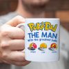 Gift For Dad- Personalized Mug,The Man With The Greatest Balls-4OHDT010623