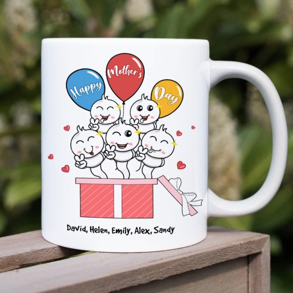 Gift For Mom, Personalized Mug, Funny Sperm Mug, Mother's Day Gift