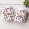 Gift For Pet Grooming Essentials And Paw Prints - Personalized Custom Coffee Mug - JBS117_MG
