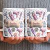 Gift For Pet Grooming Essentials And Paw Prints - Personalized Custom Coffee Mug - JBS117_MG