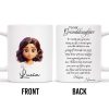 Gift From Heaven, Special Message For Granddaughter - Personalized Custom Coffee Mug - GDT199_MG