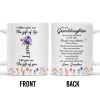 Gift Of Life And Love Between Grandma And Granddaughter - Personalized Custom Coffee Mug - GDT121_MG