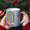 Gifts For Teacher, Personalized Coffee Mug, Christmas Gifts