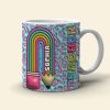 Gifts For Teacher, Personalized Coffee Mug, Christmas Gifts