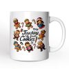Gingerbread Teacher Personalized Mug, Teaching My Smart Cookies Gift with Custom Name