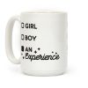 Girl, Boy, An Experience Checklist Coffee Mug