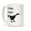 Girl Boy Goose Gender Coffee Mug