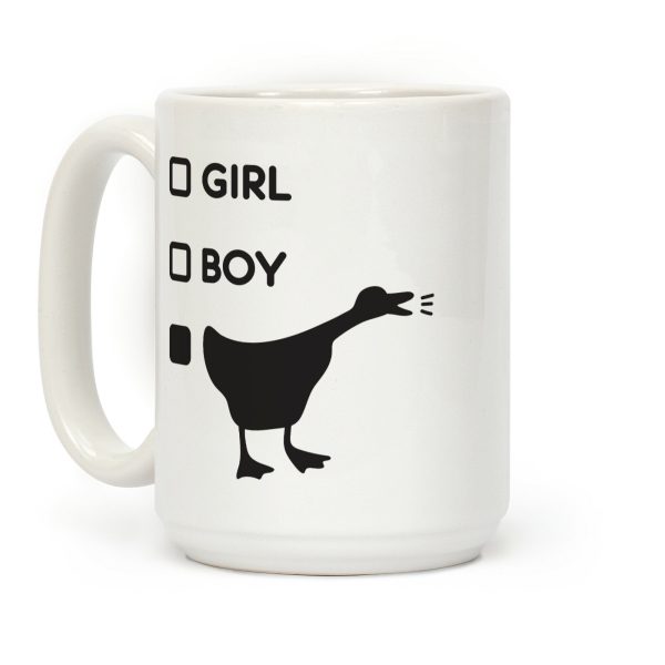 Girl Boy Goose Gender Coffee Mug